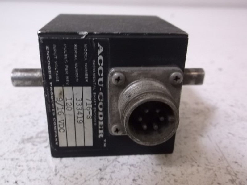 ACCU-CODER 716-S-120 ENCODER  UNMP