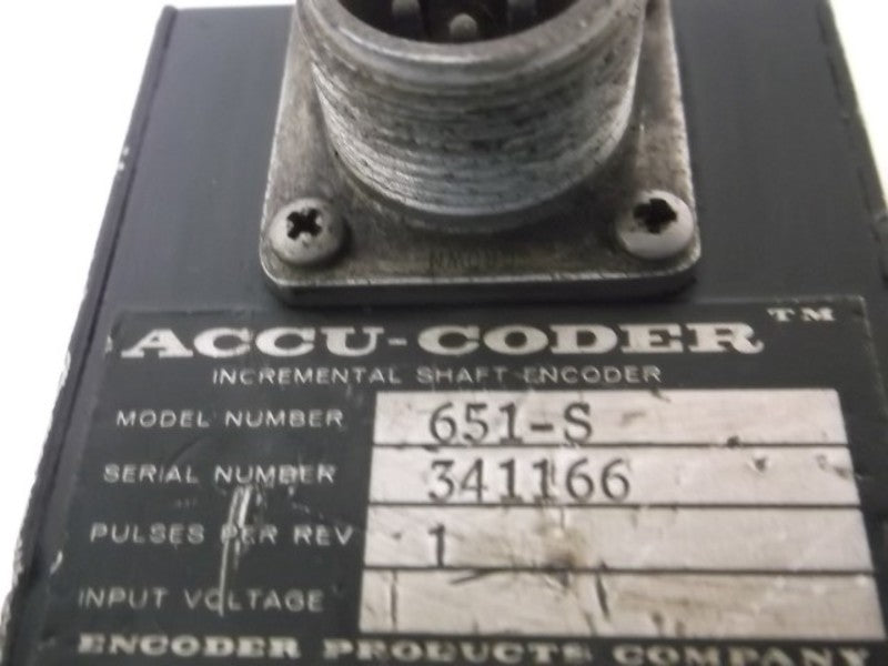 ACCU-CODER 651-S-1 ENCODER  UNMP