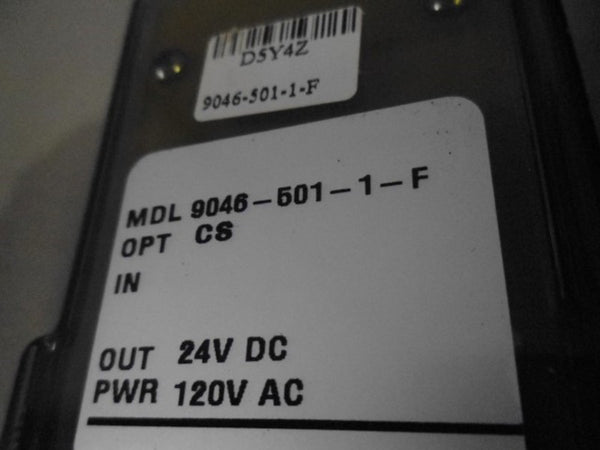 ACTION PAK MDL 9046-501-1-F POWER SUPPLY RELAY  NSNP