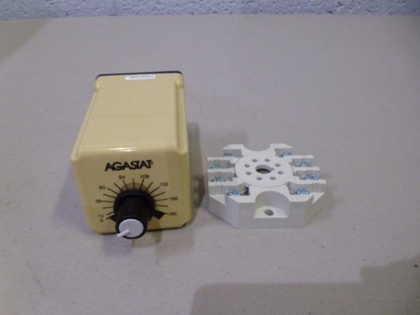 AGASTAT SCCLA012XXAFXA TIMING RELAY 120 VAC 6-180 SEC  NSMP
