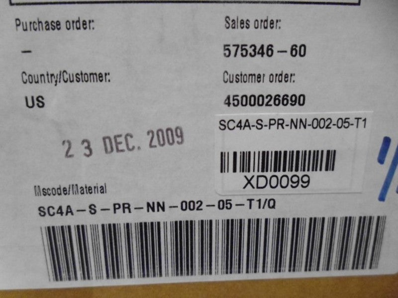 YOKOGAWA SC4A-S-PR-NN-002-05-T1/Q CONDUCTIVITY SENSOR  NSMP