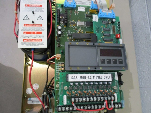 ALLEN BRADLEY 1336-B015-EOE SER. A AC DRIVE  UNMP