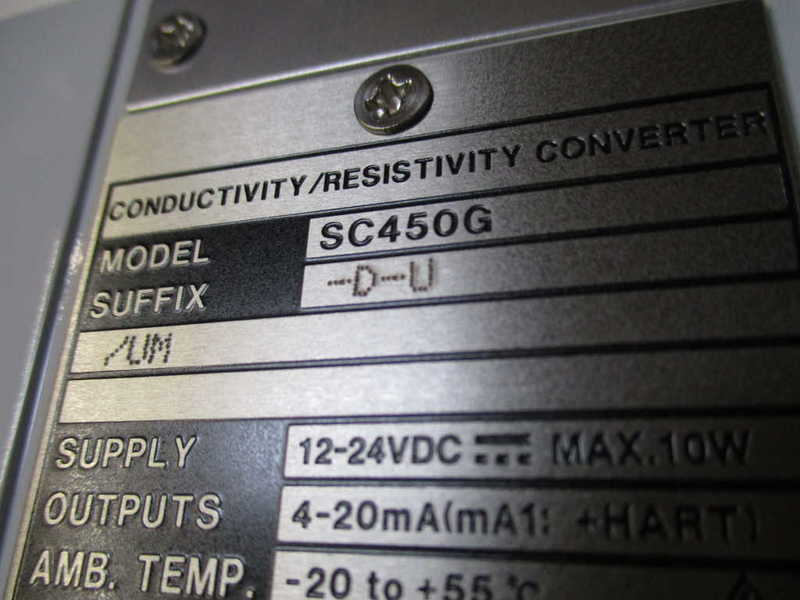 YOKOGAWA EXAXT450 CONVERTER SC450G-D-U/UM  NSMP