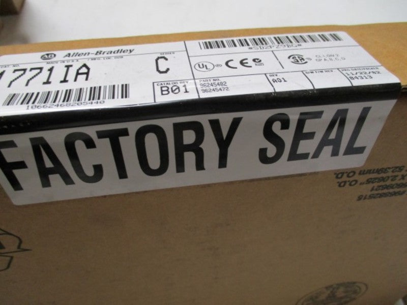 ALLEN BRADLEY 1771-IA SER. C DATE: 2002  NSFS