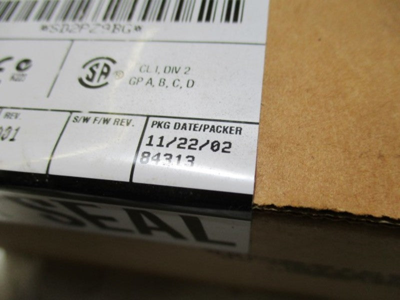 ALLEN BRADLEY 1771-IA SER. C DATE: 2002  NSFS