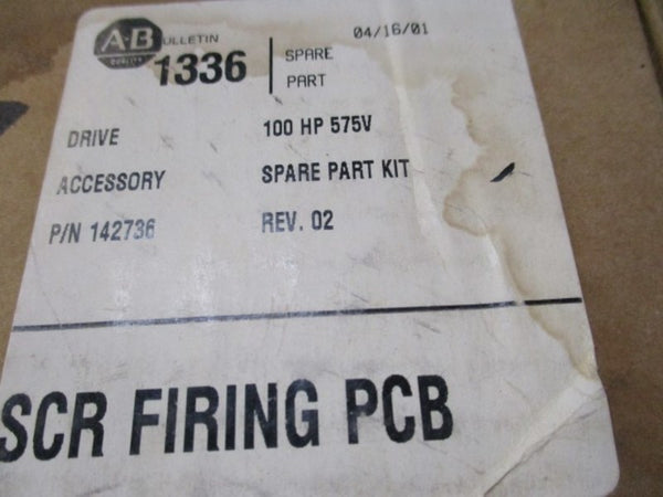 ALLEN BRADLEY 1336-142736 SP-142736 PRECHARGE BOARD  NSMP