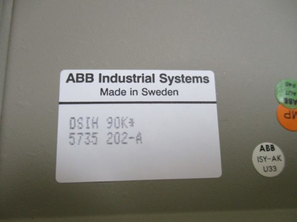 ABB TESSELATOR 5735 202-A KEYBOARD MODULE DSIH90K (AS PICTURED)  NSNP IN BAG