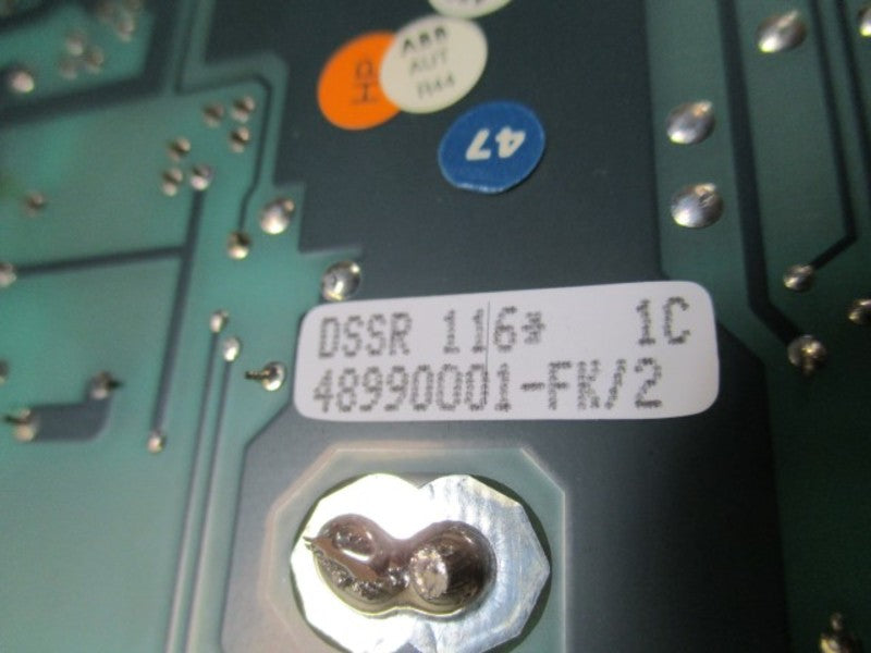 ABB DSSR116 48990001-FK/2 POWER SUPPLY UNIT  NSNP