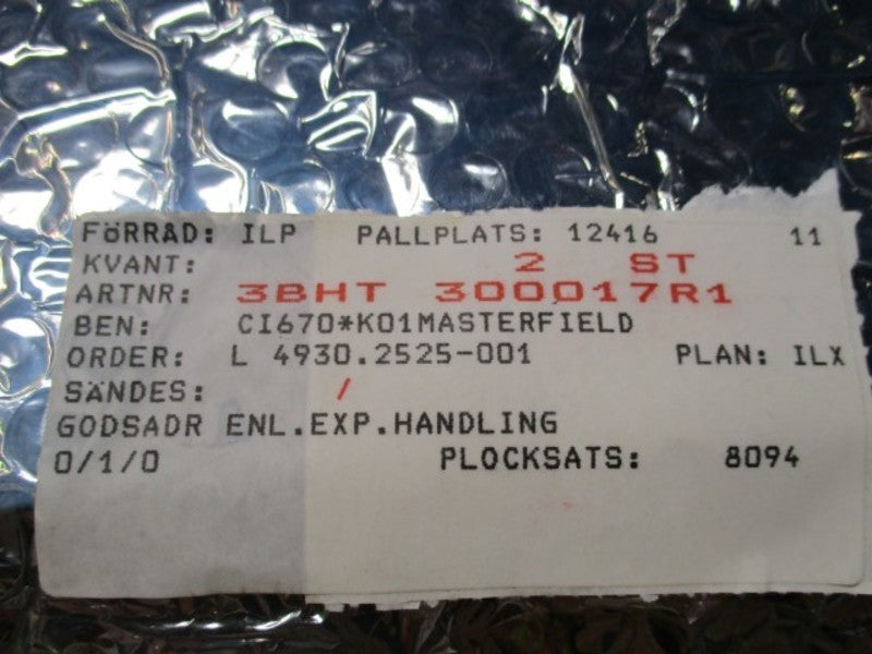 ABB CI670 3K ANALOG MIXED MODULE 3BHT300017R1/4  NSNP