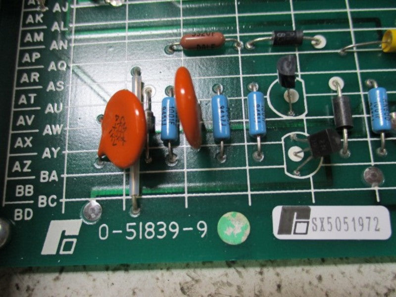 RELIANCE ELECTRIC 0-51839-9 IRCK RELAY CIRCUIT CARD  NSNP