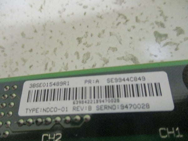 ABB 3BSE015489R1 PRINTED PCB CIRCUIT BOARD NDC0-01  NSNP