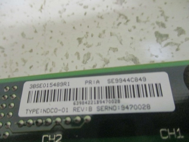 ABB 3BSE015489R1 PRINTED PCB CIRCUIT BOARD NDC0-01  NSNP