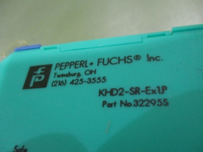 PEPPERL+FUCHS KHD2-SR-Ex1.P ISOLATED SWITCH AMPLIFIER 32295S  NSMP