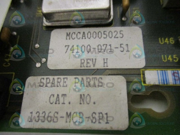 ALLEN BRADLEY 1336S-MCB-SP1 UNMP