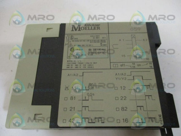 KLOCKNER MOELLER TE11-30 TIME DELAY RELAY 30 SEC.  NSMP