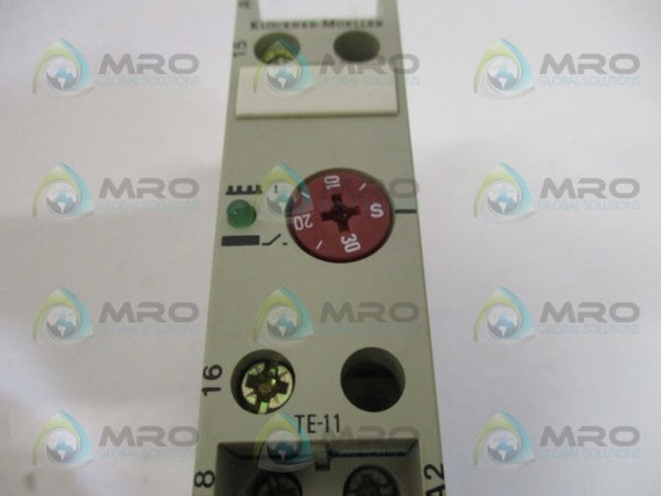 KLOCKNER MOELLER TE11-30 TIME DELAY RELAY 30 SEC.  NSMP