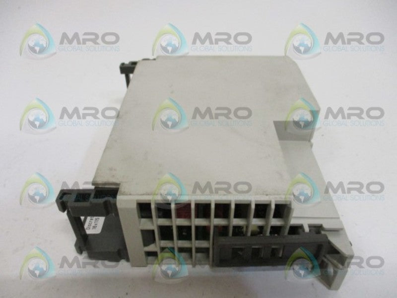 AEG MODICON DEP218/AS-BDEP-218 DISCRETE INPUT MODULE (MISSING TERMINAL)  UNMP