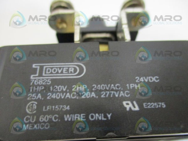 DOVER 76825 RELAY SWITCH 24VDC (AS PICTURED)  NSNP