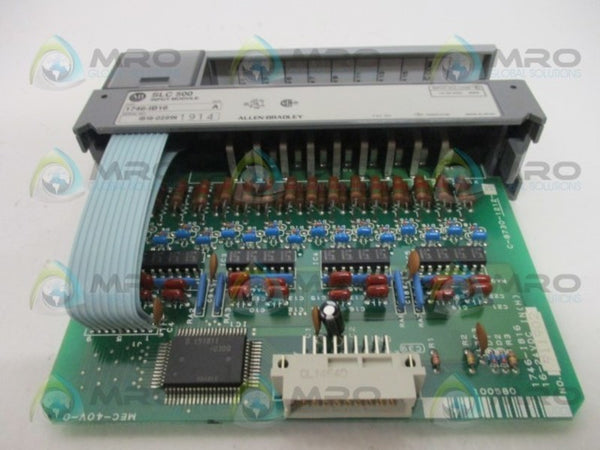 ALLEN BRADLEY 1746-IB16 SER. A  NSMP