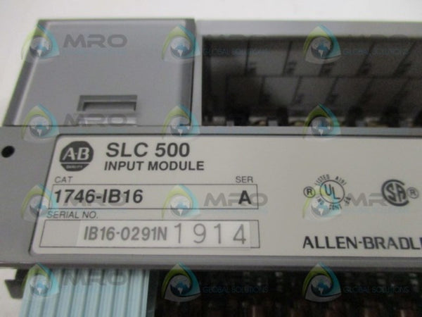 ALLEN BRADLEY 1746-IB16 SER. A  NSMP