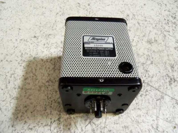ACOPIAN 15J40 REGULATED POWER SUPPLY  NSMP