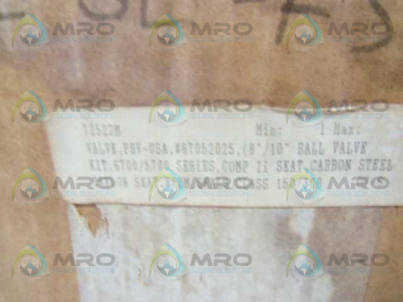 72522M BALL VALVE KIT 6700/5700  NSMP