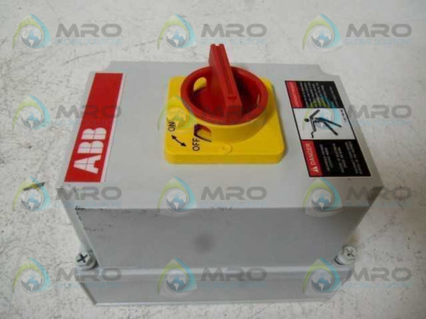 ABB NF30P-3P07 PLASTIC ENCLOSURE  UNMP