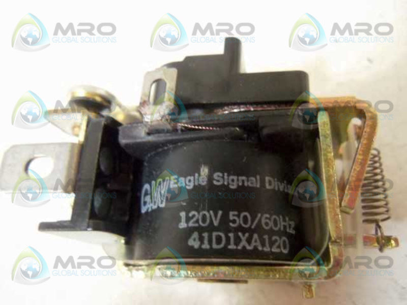 EAGLE SIGNAL 41D1XA120 POWER RELAY  NSMP