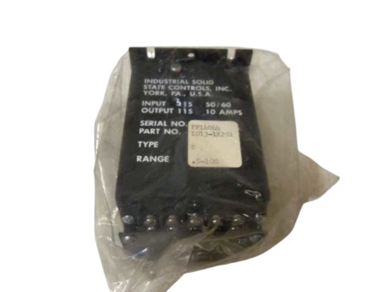 ISSC 1013-1-K-2-B1 DELAY RELAY RANGE: .5-100  NSNP