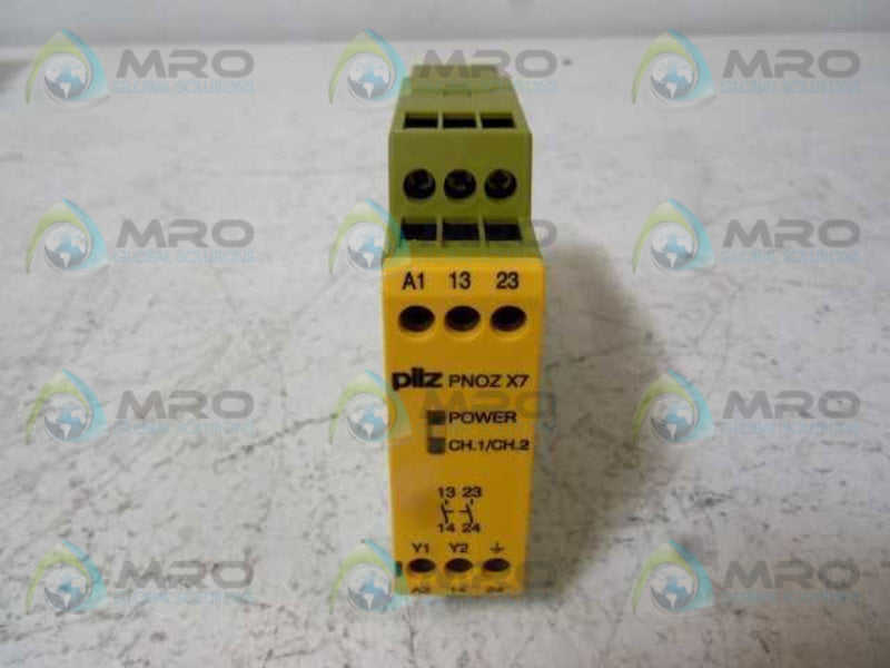PILZ PN0ZX7-115VAC-2S RELAY 774054  NSMP