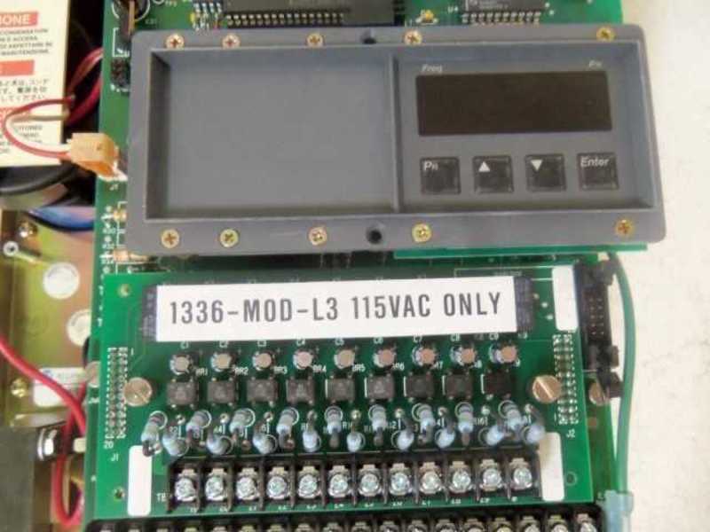 ALLEN BRADLEY 1336-B005-E0D-L3 SER. A AC DRIVE (AS PICTURED)  NSMP