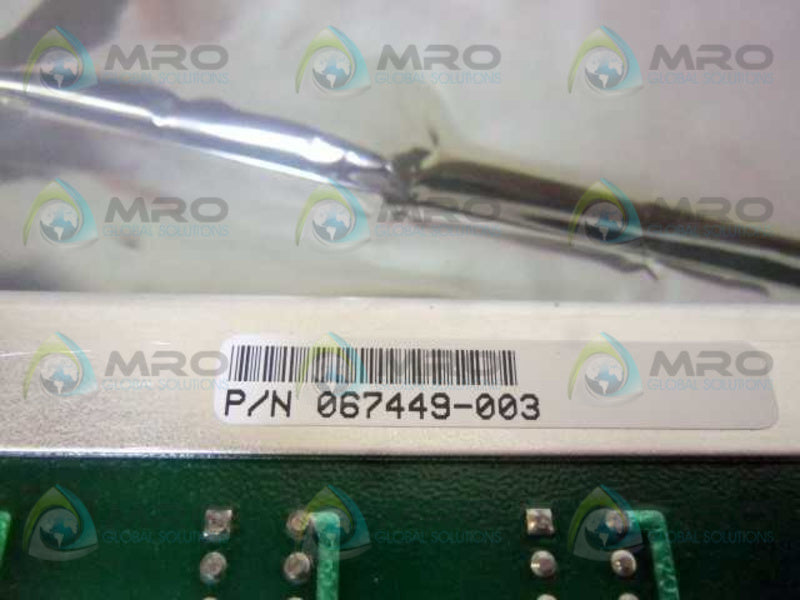 ACCURAY 067449-003 CONTROL PANEL 5-067448-002  NSMP