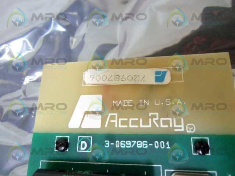ACCURAY 069789-001 BOARD 3-069786-001  NSMP