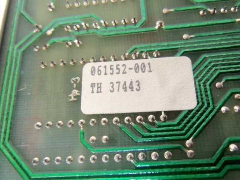 ACCURAY 061552-001 MICROPROCESSOR BOARD 3-061551-001  UNMP