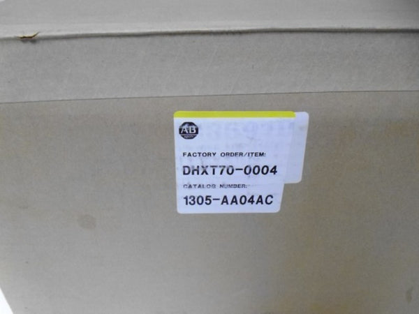 ALLEN BRADLEY 1305-AA04AC AC DRIVE 1HP 4.5A  NSMP