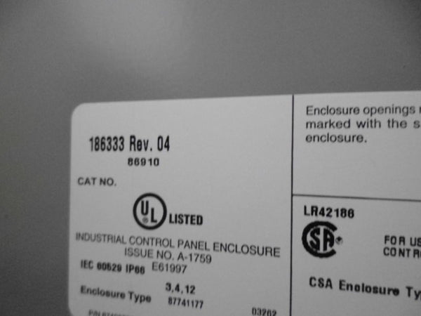 ALLEN BRADLEY 1305-AA04AC AC DRIVE 1HP 4.5A  NSMP