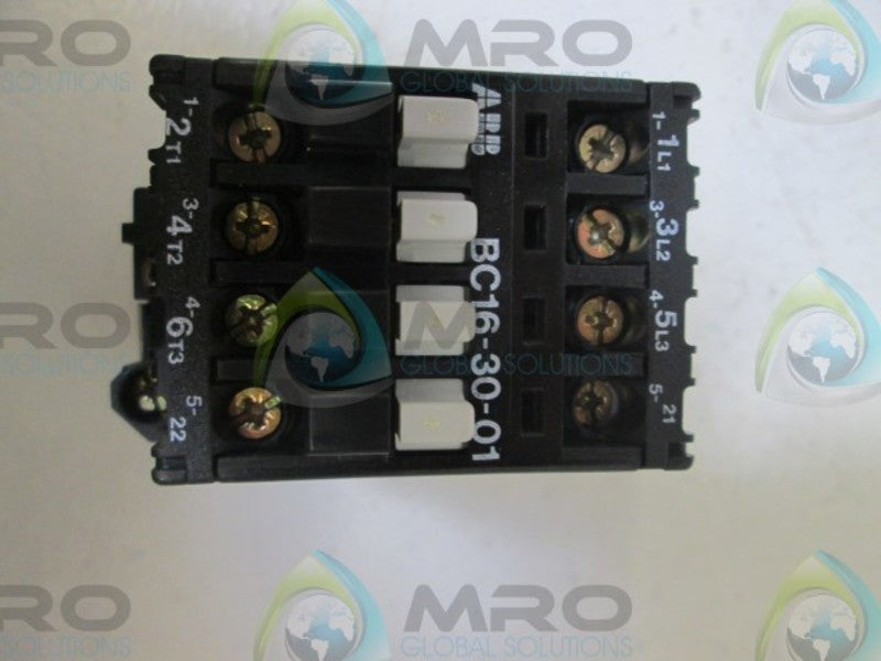 ABB  BC16-30-10 CONTACTOR 3 POLE  UNMP
