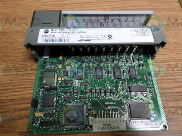 ALLEN BRADLEY 1746-NI16I SER. A F/W 2 INPUT MODULE  NSNP