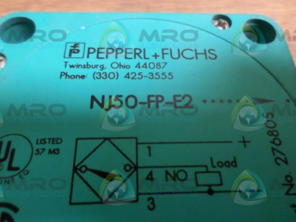 PEPPERL+FUCHS NJ50-FP-E2  UNMP