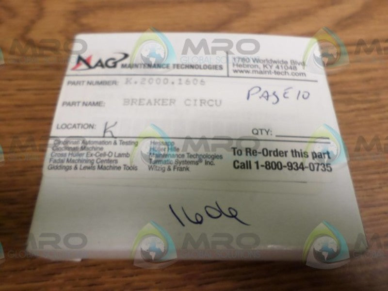 ABB S201DC-K8 CIRCUIT BREAKER 8A  NSMP