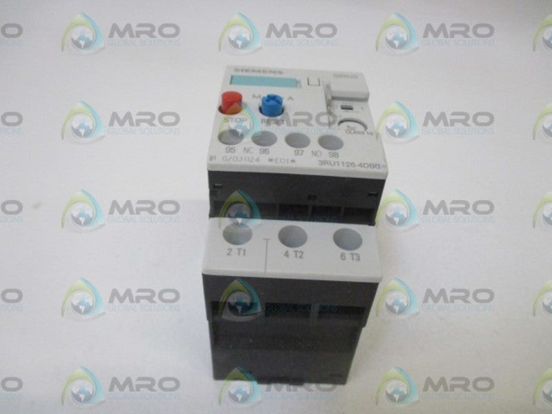 SIEMENS 3RU1126-4BD0 OVERLOAD RELAY 20-25A  UNMP
