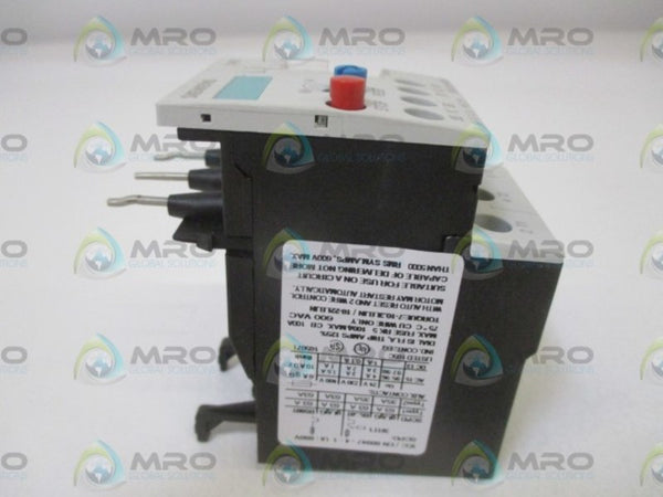 SIEMENS 3RU1126-4BD0 OVERLOAD RELAY 20-25A  UNMP