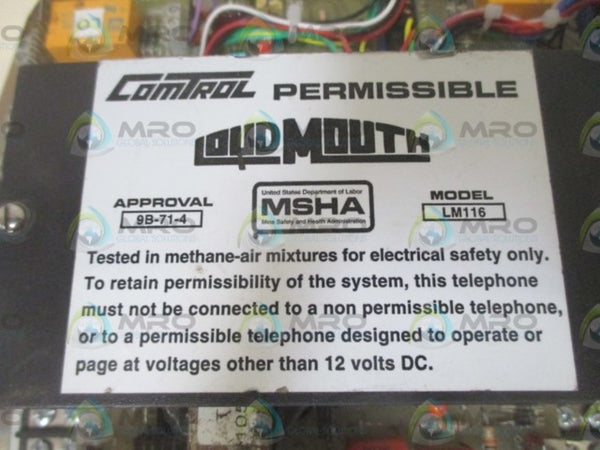 COMTROL LM116 CIRCUIT BOARD  UNMP