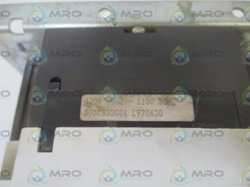 505C633G04 OM A2 CONTACTOR 120V  UNMP