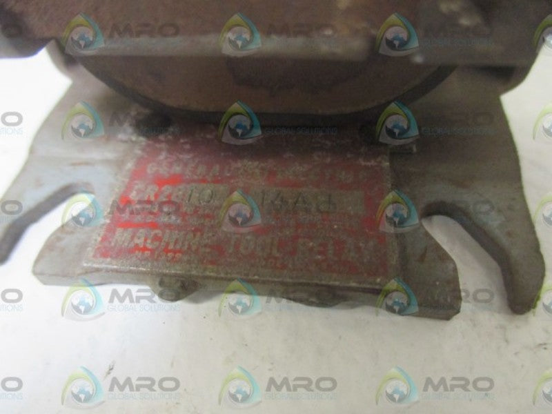 GENERAL ELECTRIC CR2810A14AJ MACHINE TOOL RELAY 110V  Z  UNMP