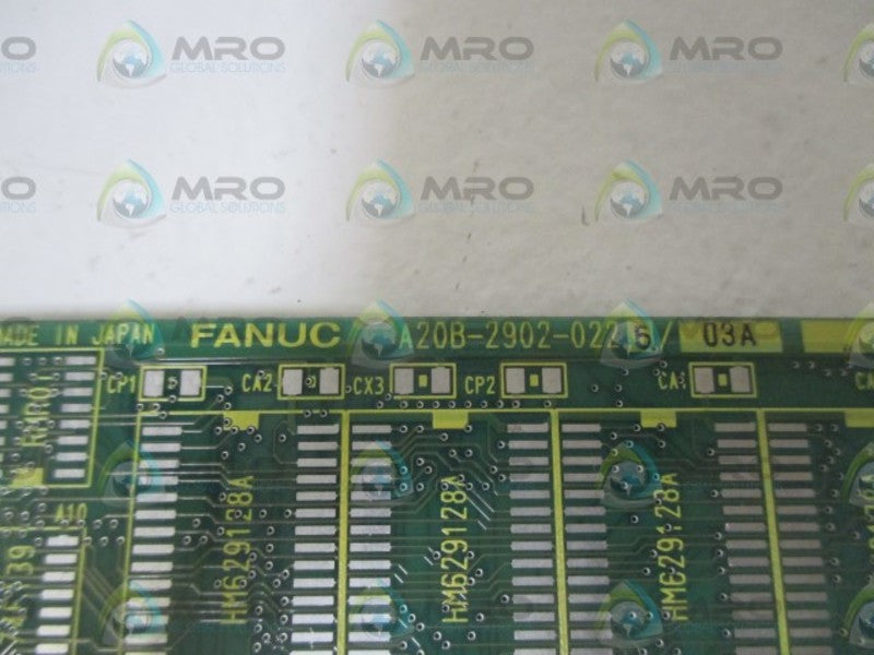 FANUC A20B-2902-0225/03A PC BOARD  UNMP