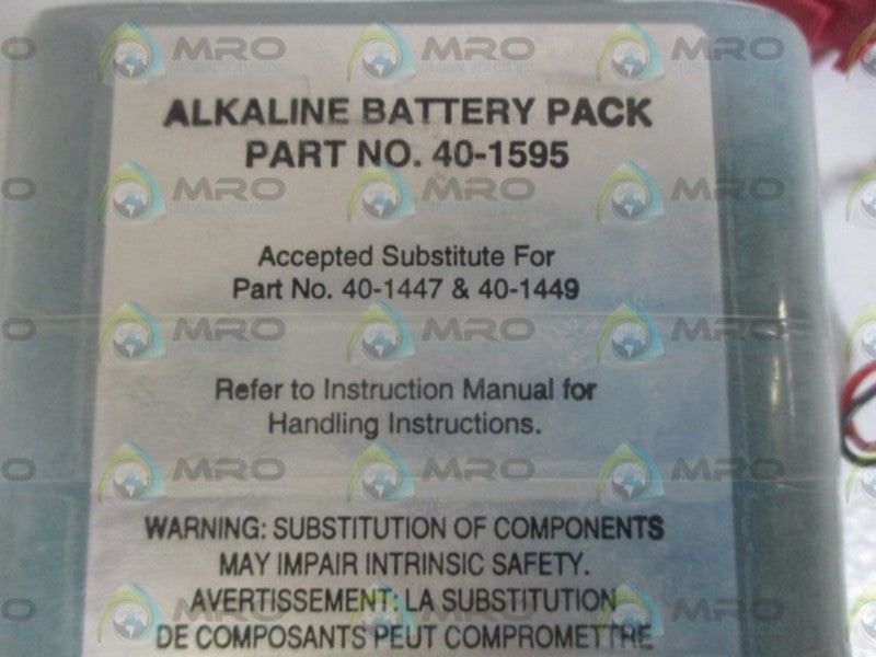 ALKALINE 40-1595 BATTERY PACK  NSNP