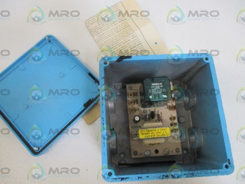 WARRICK 2C1F4-2CF0-221E CONTROL RELAY ENCLOSURE  NSNP