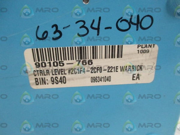 WARRICK 2C1F4-2CF0-221E CONTROL RELAY ENCLOSURE  NSNP