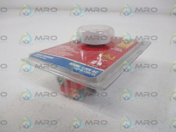 ACE 34048  600W-120V AC DIMMER ROTARY TURN ON/OFF   ORIGINAL PACKAGE